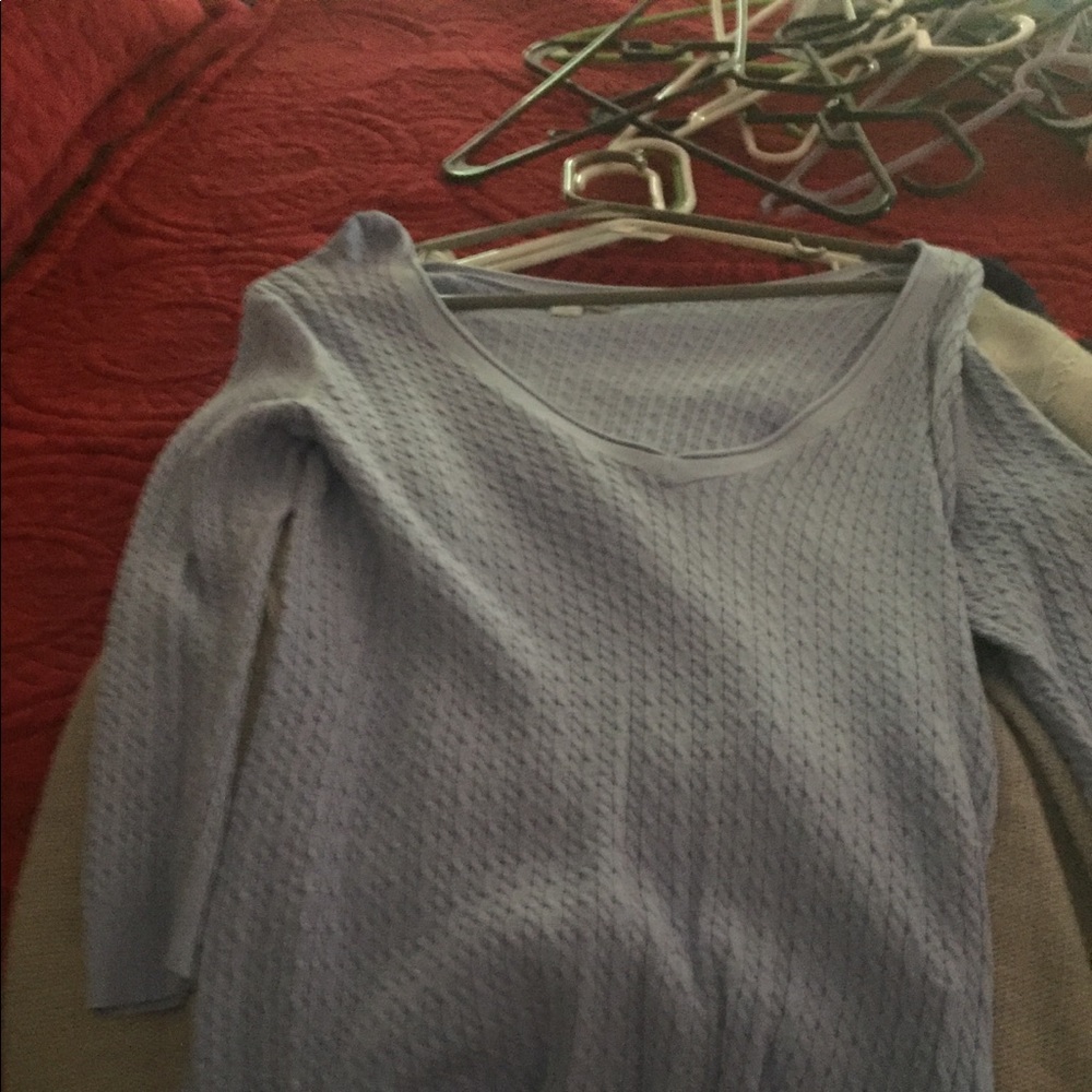 Light blue sweater